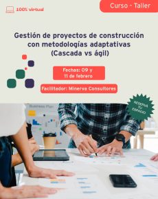 4️⃣ Gestión de proyectos de construcción con metodologías adaptativas (Cascada vs ágil).