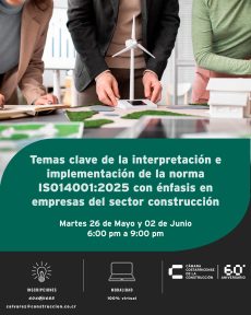 Temas clave de la interpretación e implementación de la norma ISO14001:2025 con énfasis en empresas del sector construcción