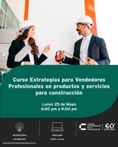 Curso Estrategias para Vendedores Profesionales en productos y servicios para construcción