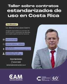 Taller sobre contratos estandarizados de uso en Costa Rica