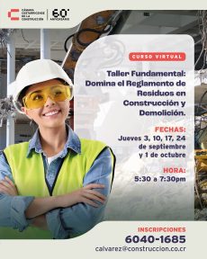 Taller Fundamental Domina el Reglamento de Residuos en Construcción y Demolición